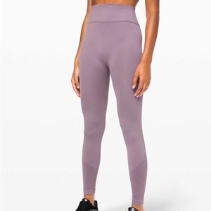 Lululemon Ebb to Street Tight - Frosted Mulberry